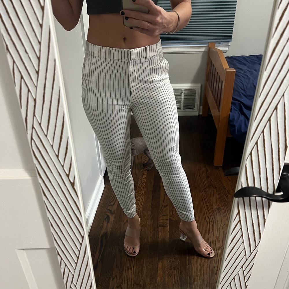 Pinstripe Pants